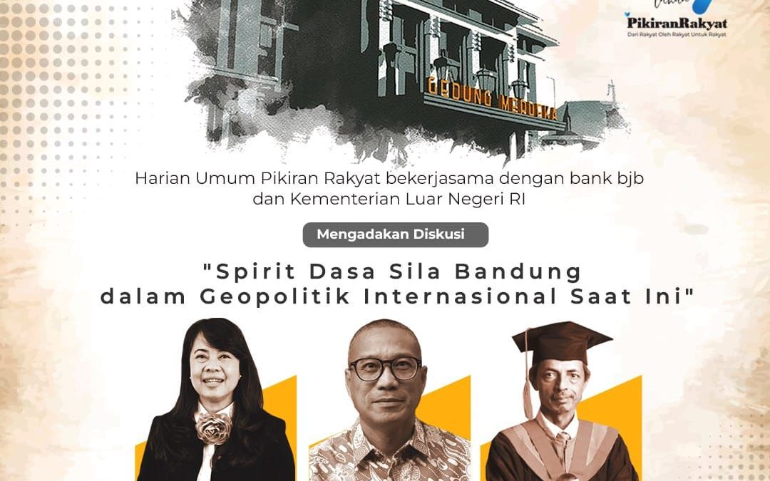 Kaprodi dan juga dosen FH UNPAS yakni Dr. Nurhasan, S.H., M.H., akan mengisi acara diskusi untuk memperingati menuju 70 tahun Konferensi Asia Afrika!